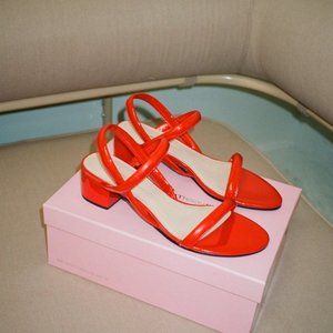 Intentionally Blank Kimi Sandal in Red Patent